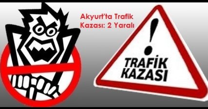 Akyurt’ta Trafik Kazası: 2 Kişi Yaralı