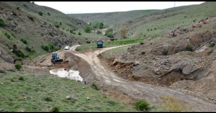 Ganinin Ağıl Gölet Projesi Başladı